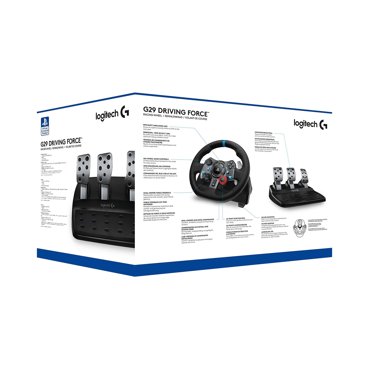 Руль и педали Logitech G29 Driving Force Racing