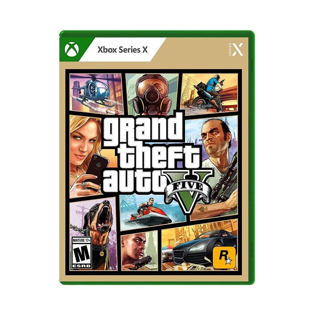 Игра Grand Theft Auto V (GTA 5) (Xbox Series X, русская версия)