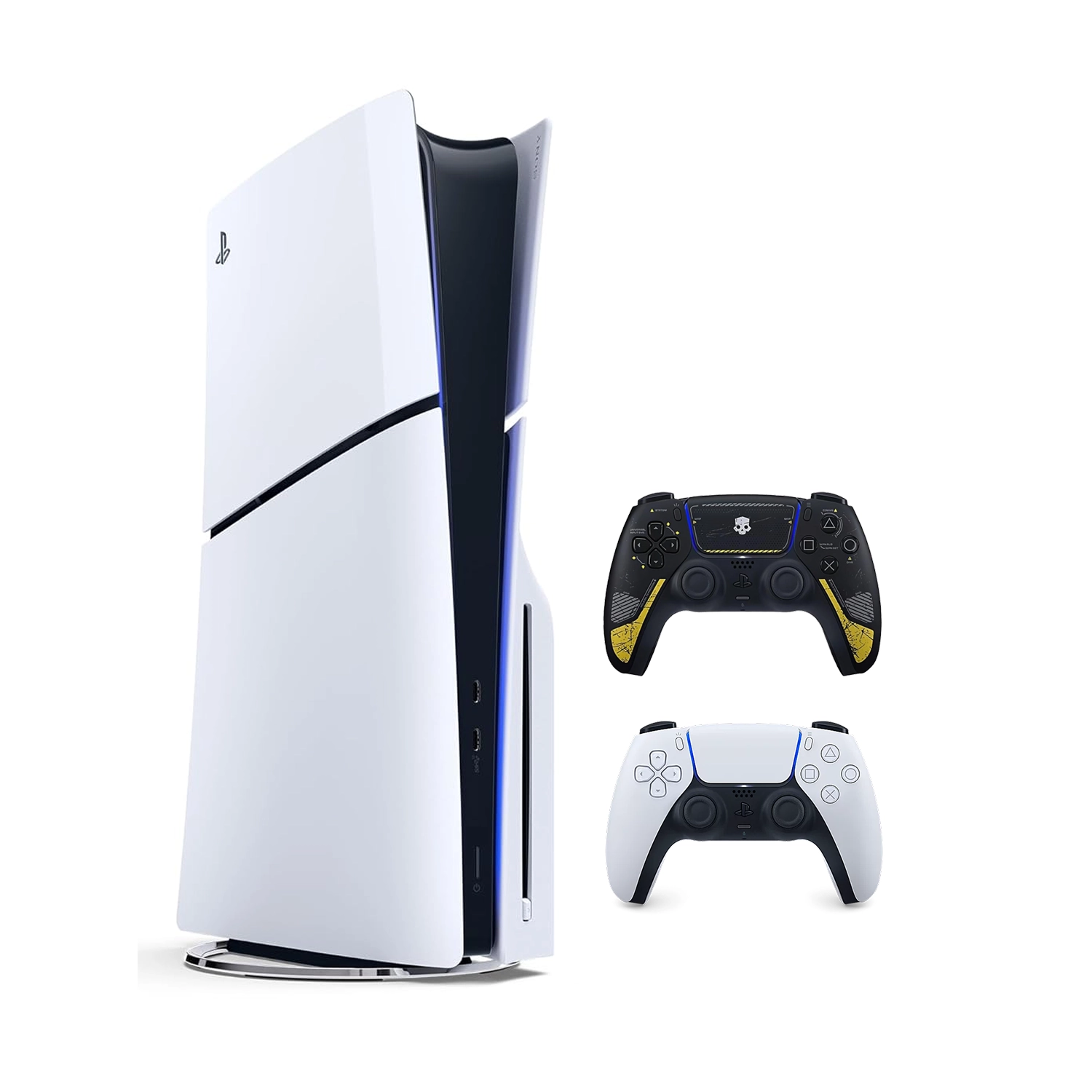 Игровая приставка Sony PlayStation 5 Slim (c дисководом) (PS5 Slim) + 2 геймпад Helldivers 2