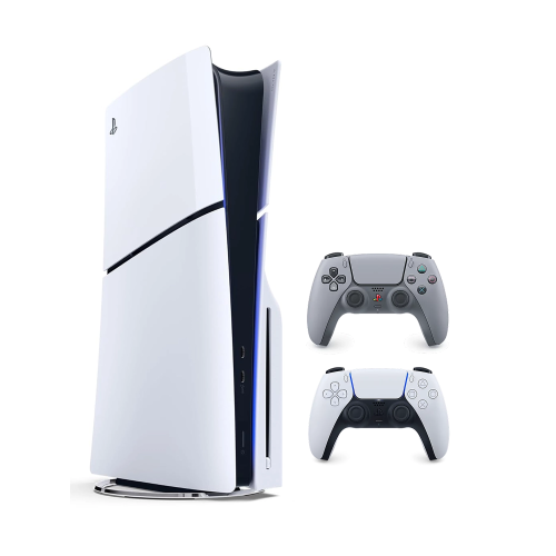 Игровая приставка Sony PlayStation 5 Slim (c дисководом) (PS5 Slim) + 2 геймпад 30th Anniversary