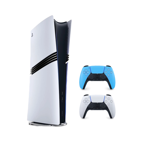 Игровая приставка Sony PlayStation 5 Pro (PS5 Pro) + 2 геймпад Starlight Blue