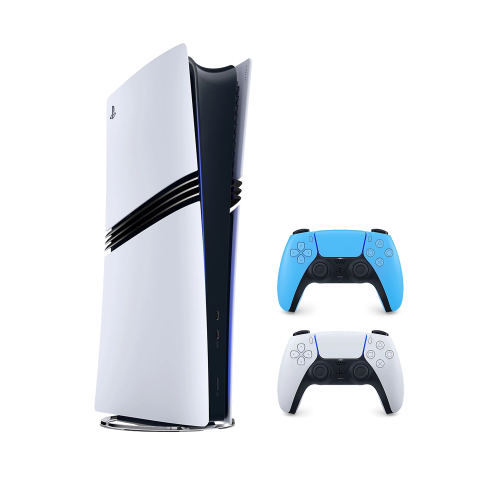 Игровая приставка Sony PlayStation 5 Pro (PS5 Pro) + 2 геймпад Starlight Blue