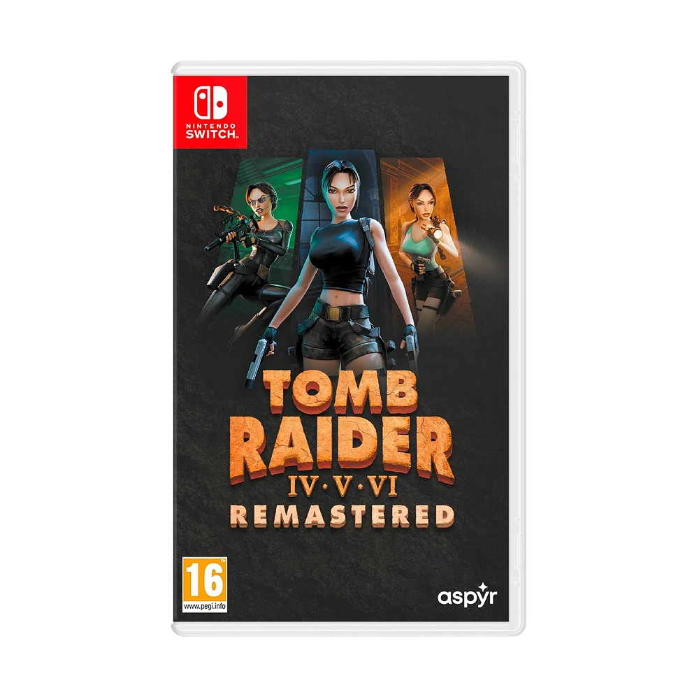 Игра Tomb Raider IV+V+VI Remastered Starring Lara Croft (Nintendo Switch, русская версия)