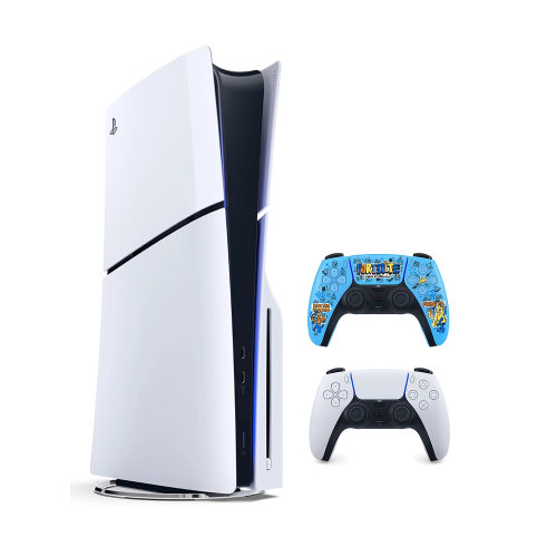 Игровая приставка Sony PlayStation 5 Slim (с дисководом) (PS5 Slim) + 2 геймпад Fortnite