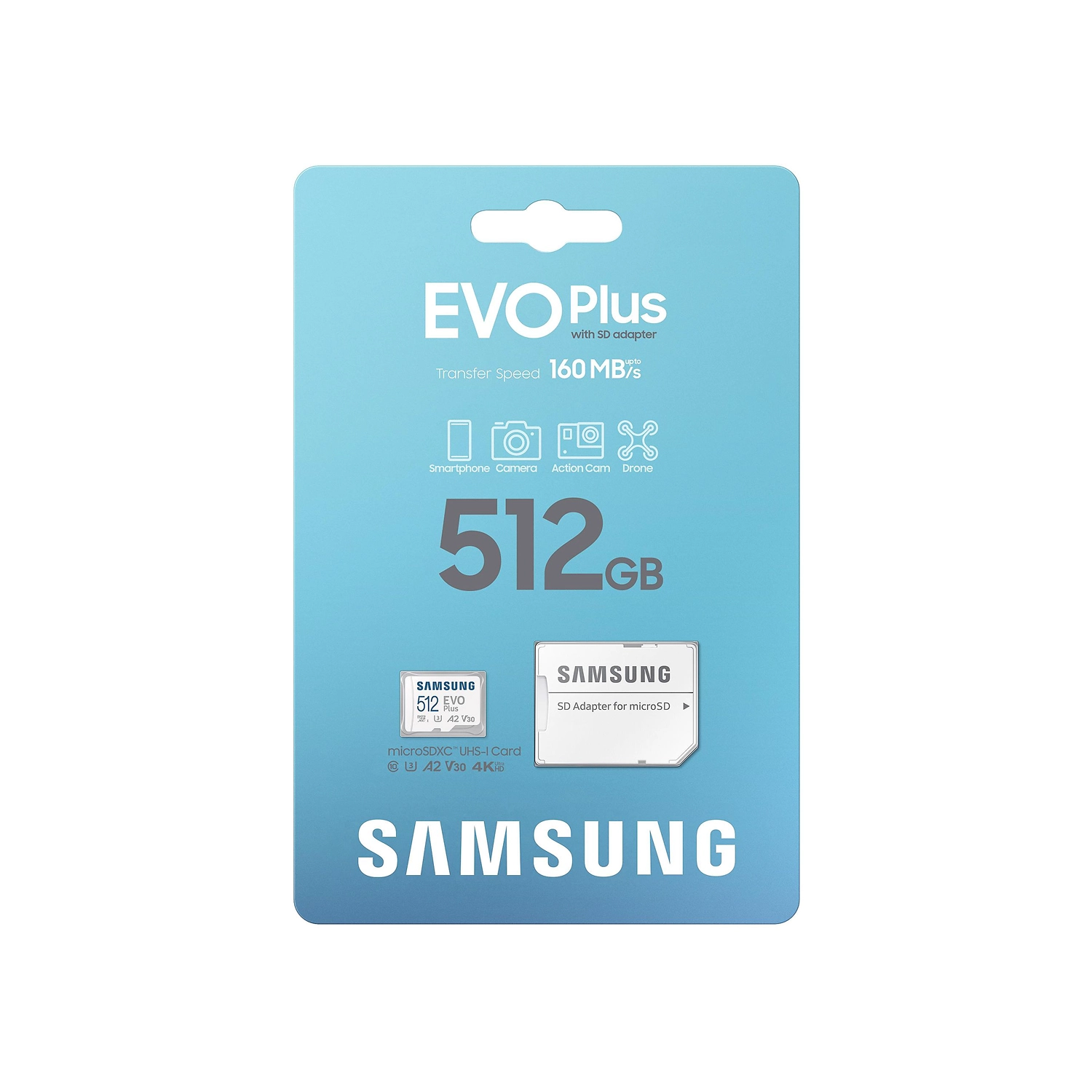 Карта памяти Samsung EVO Plus 512GB New Gen