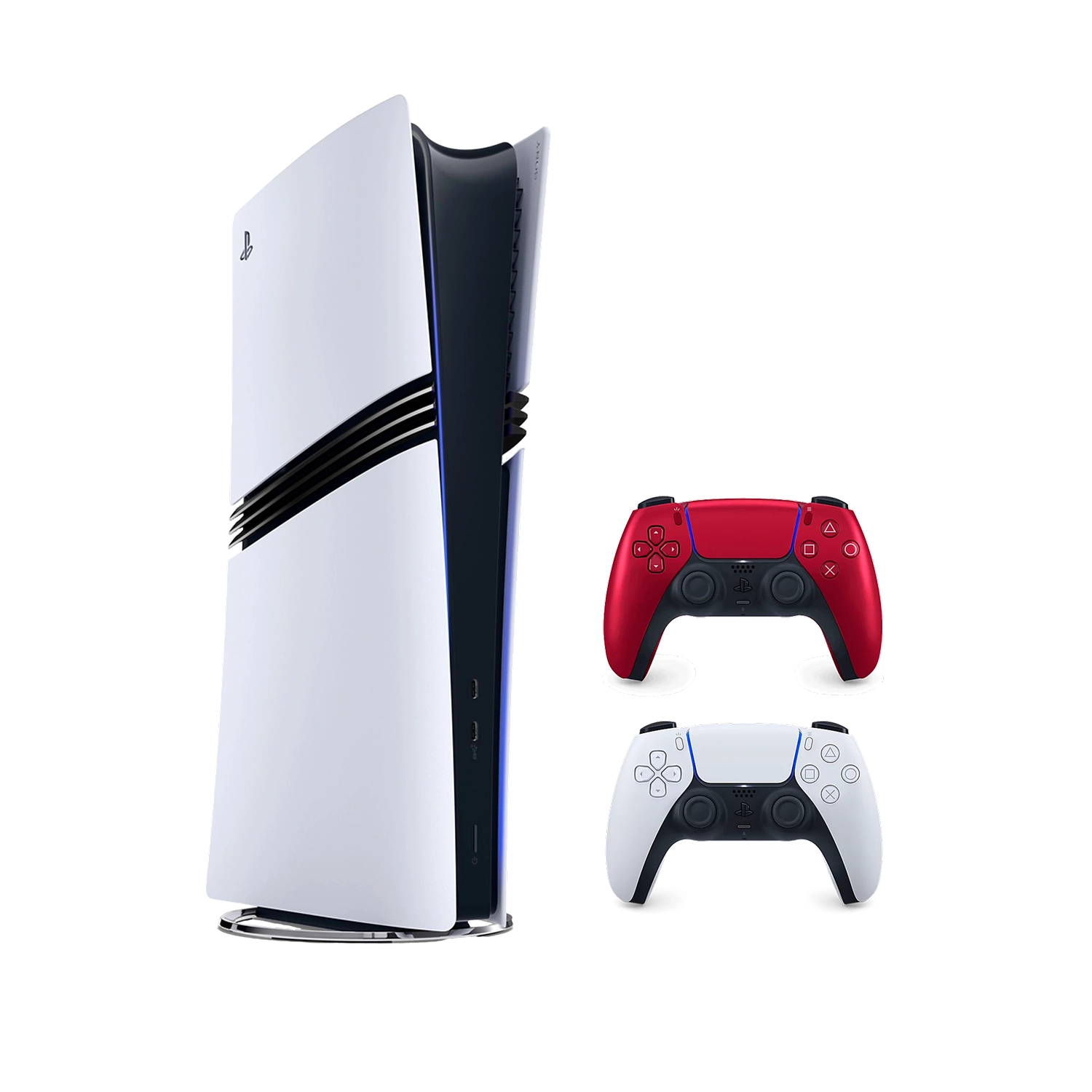 Игровая приставка Sony PlayStation 5 Pro (PS5 Pro) + 2 геймпад Volcanic Red