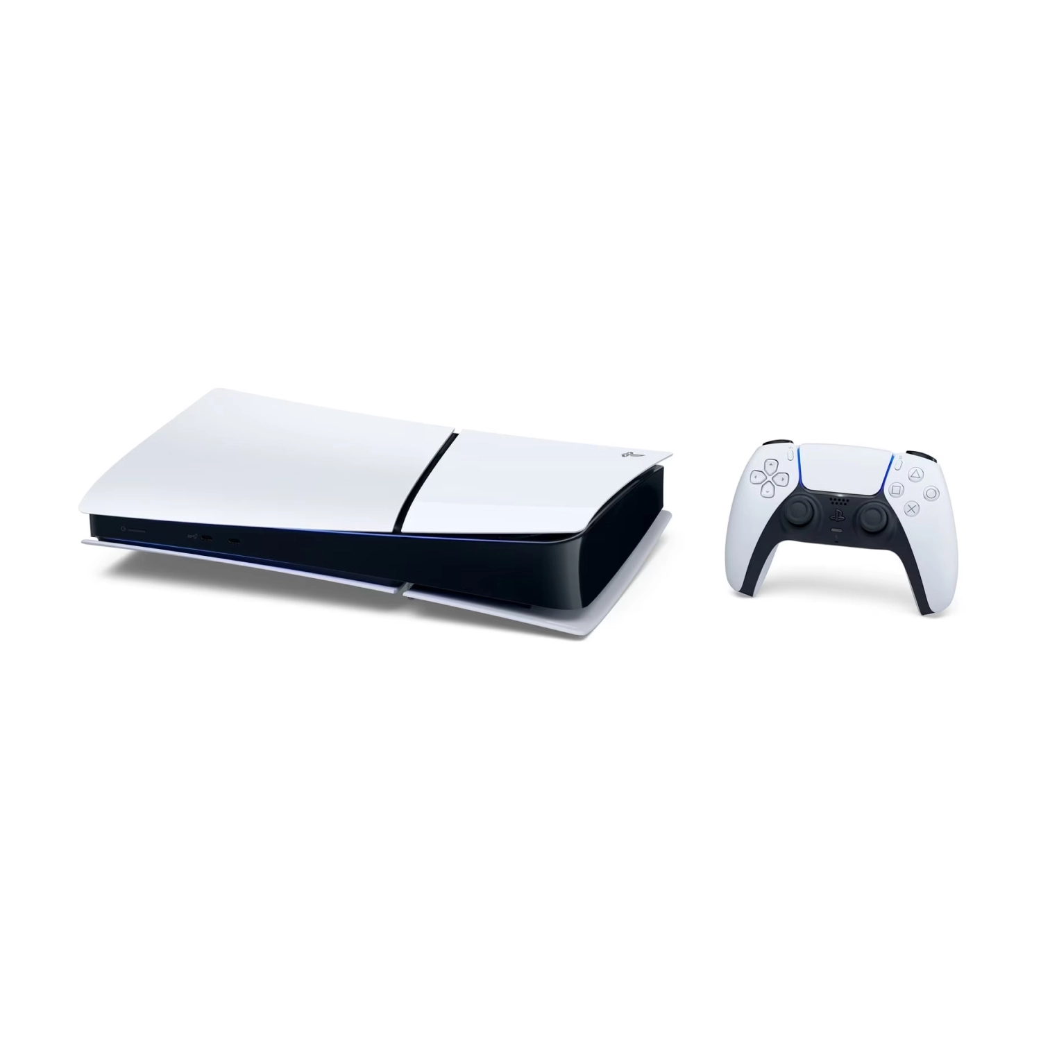 Игровая приставка Sony PlayStation 5 Slim Digital Edition (PS5 Slim) + 2 геймпад Chroma Teal