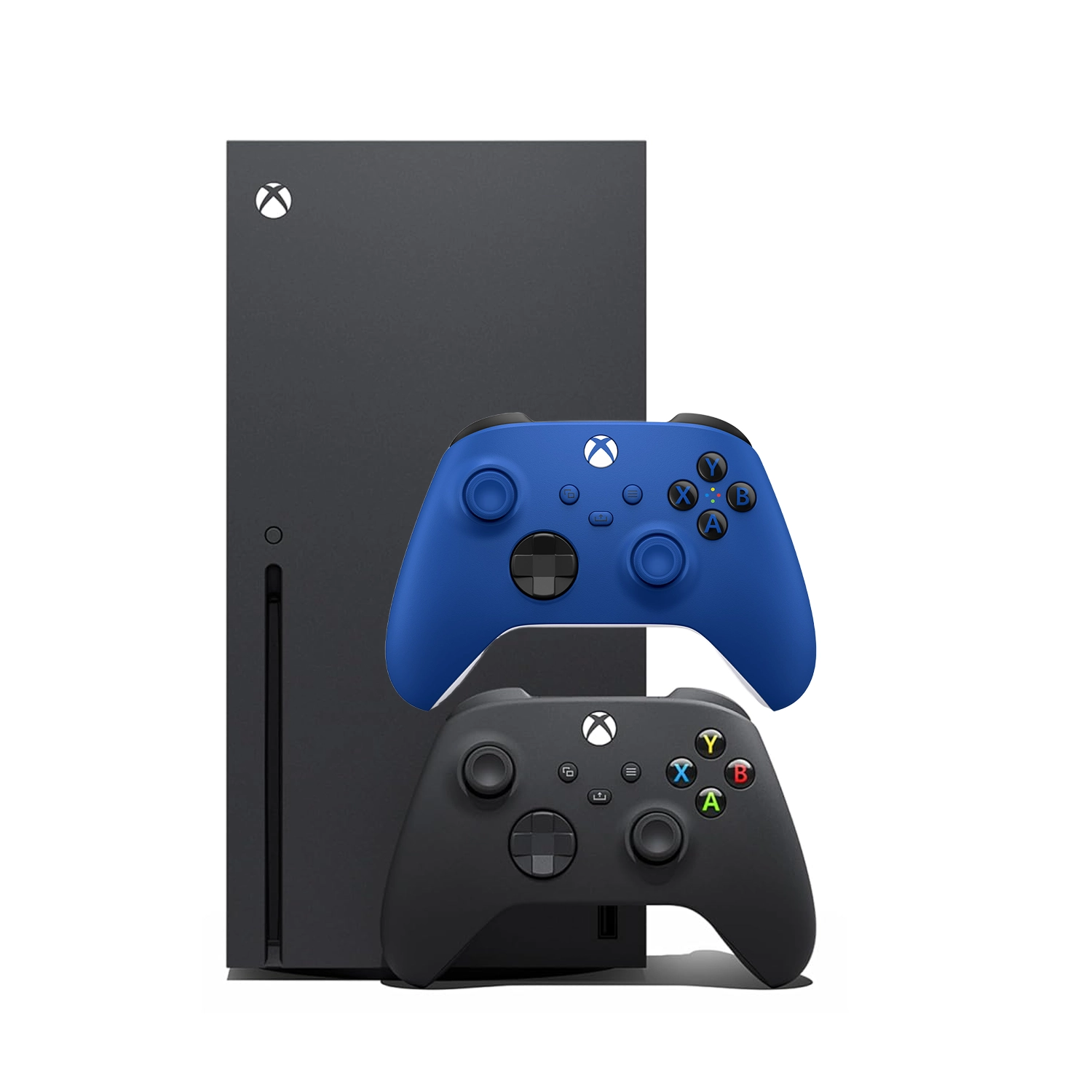 Microsoft Xbox Series X + 2 геймпад Shock Blue