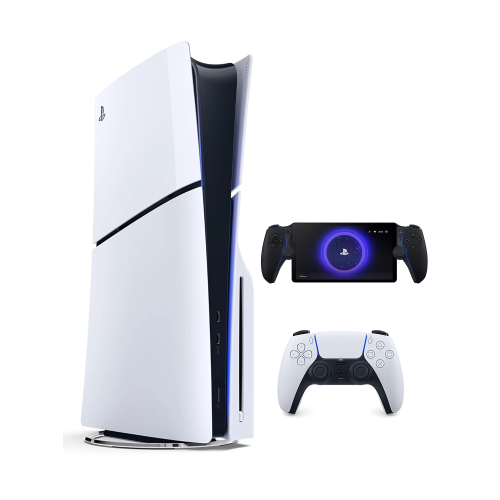 Игровая приставка Sony PlayStation 5 Slim (c дисководом) (PS5 Slim) + Portal Midnight Black