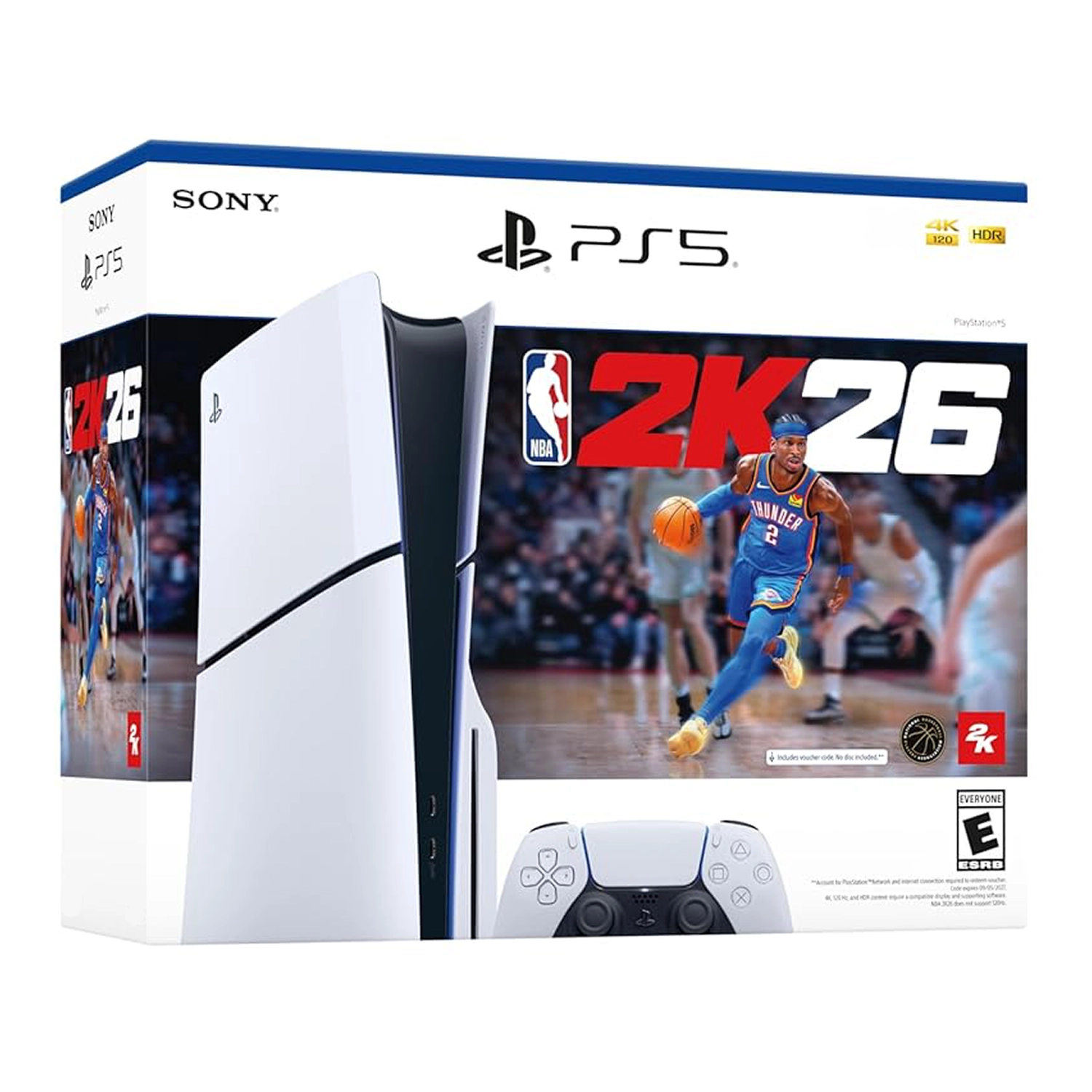 Игровая приставка Sony PlayStation 5 Slim NBA 2K26 (c дисководом) (PS5 Slim)