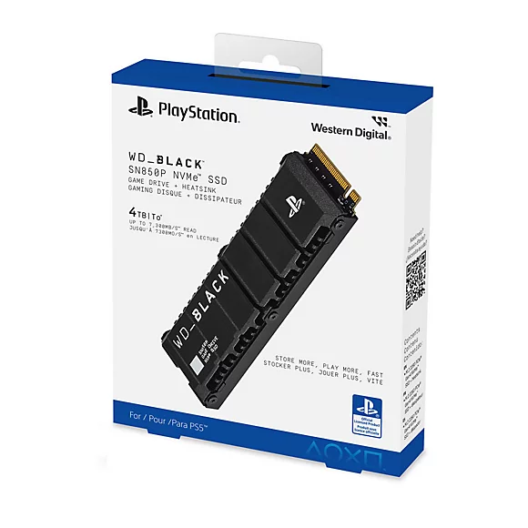 SSD 4TB WD BLACK Internal SN850P NVMe SSD Game Drive
