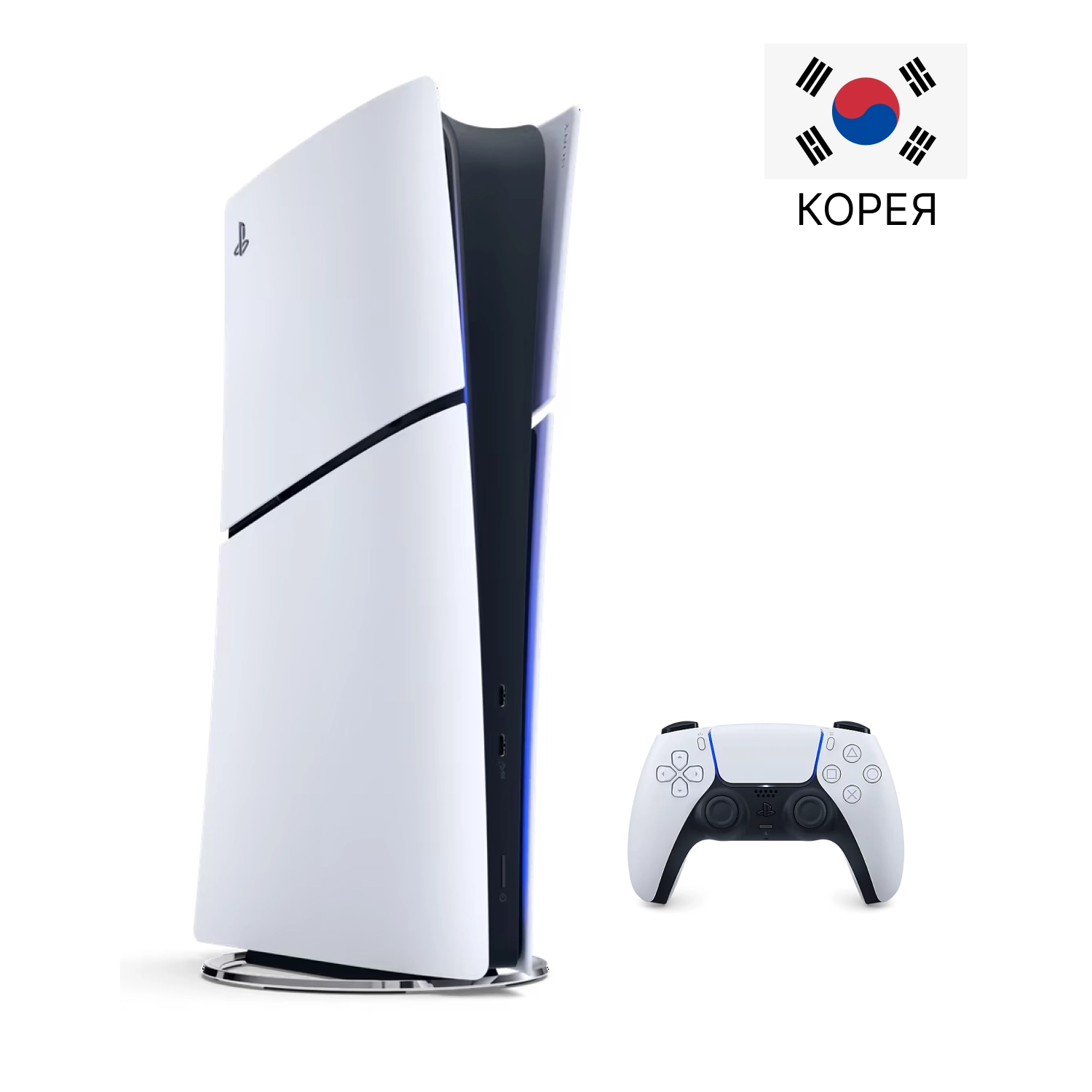 Игровая приставка Sony PlayStation 5 Slim Digital Edition 825GB SSD (PS5 Slim, CFI-2118B, KR)