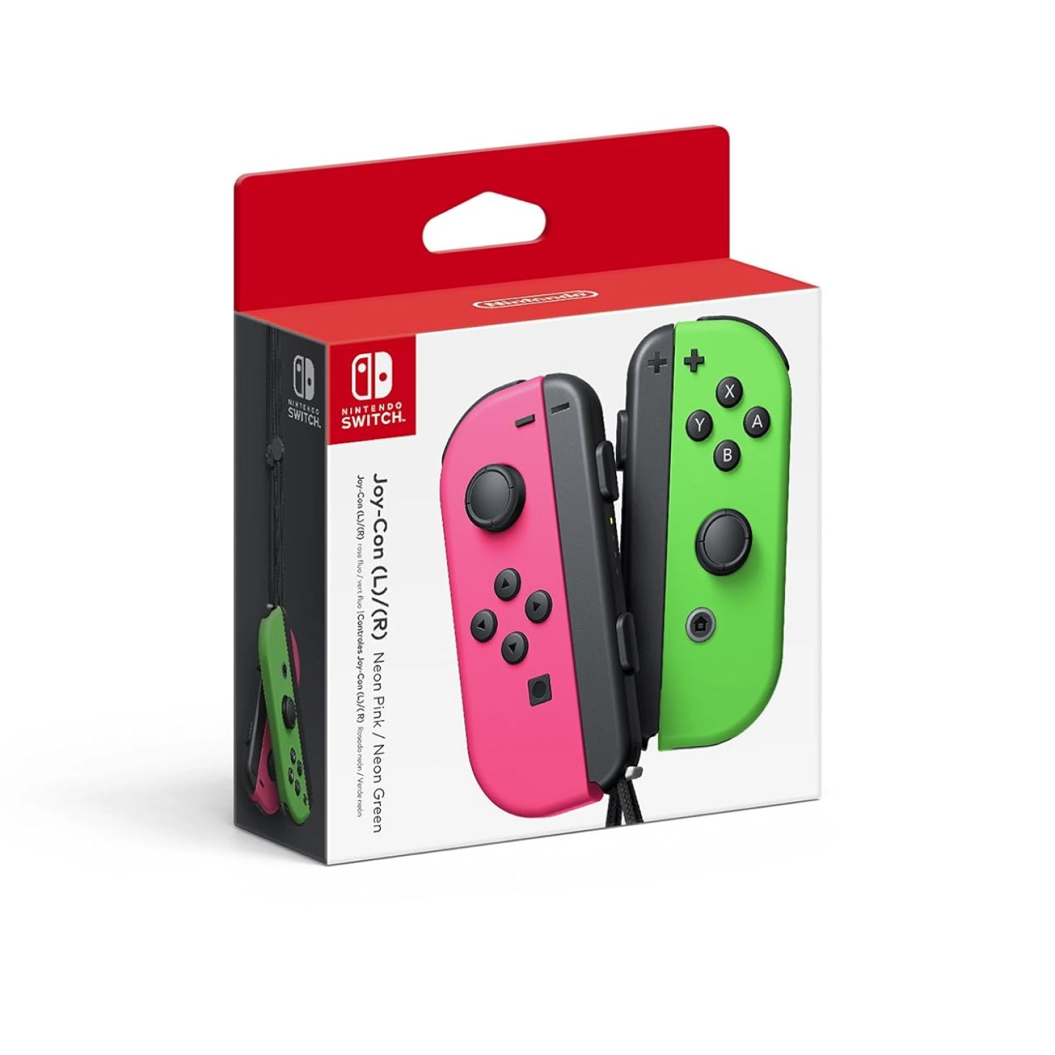Контроллеры Joy-Con Neon Pink/Neon Green