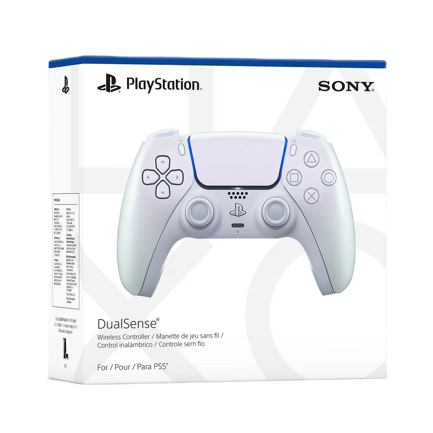 Геймпад Sony DualSense Chroma Pearl (жемчужный хром) (PS5)