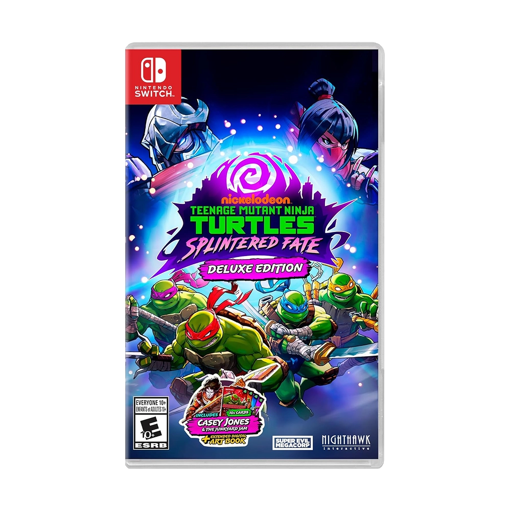 Игра Teenage Mutant Ninja Turtles Splintered Fate Deluxe Edition (Nintendo Switch, русская версия)