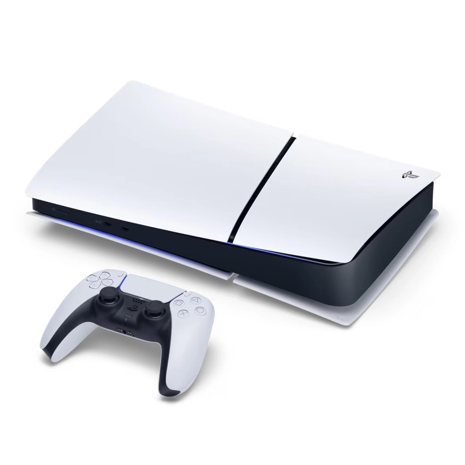 Игровая приставка Sony PlayStation 5 Slim Digital Edition (PS5 Slim) + 2 геймпад Chroma Teal