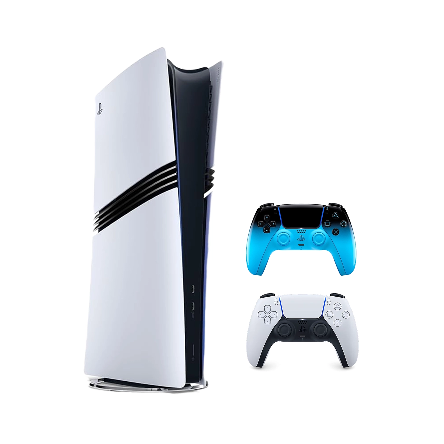 Игровая приставка Sony PlayStation 5 Pro (PS5 Pro) + 2 геймпад Rhythm Blue