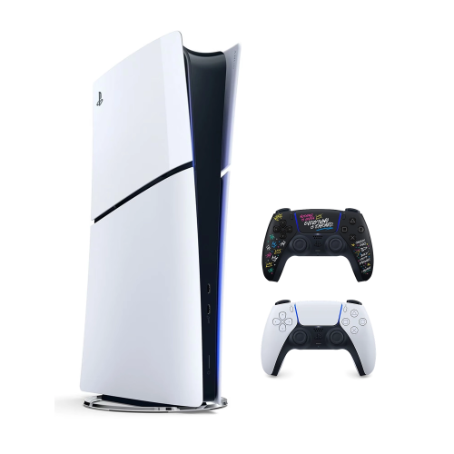 Игровая приставка Sony PlayStation 5 Slim Digital Edition (PS5 Slim) + 2 геймпад LeBron James