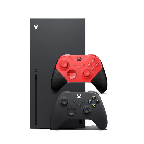 Microsoft Xbox Series X + 2 геймпад Elite Series 2 Core Red