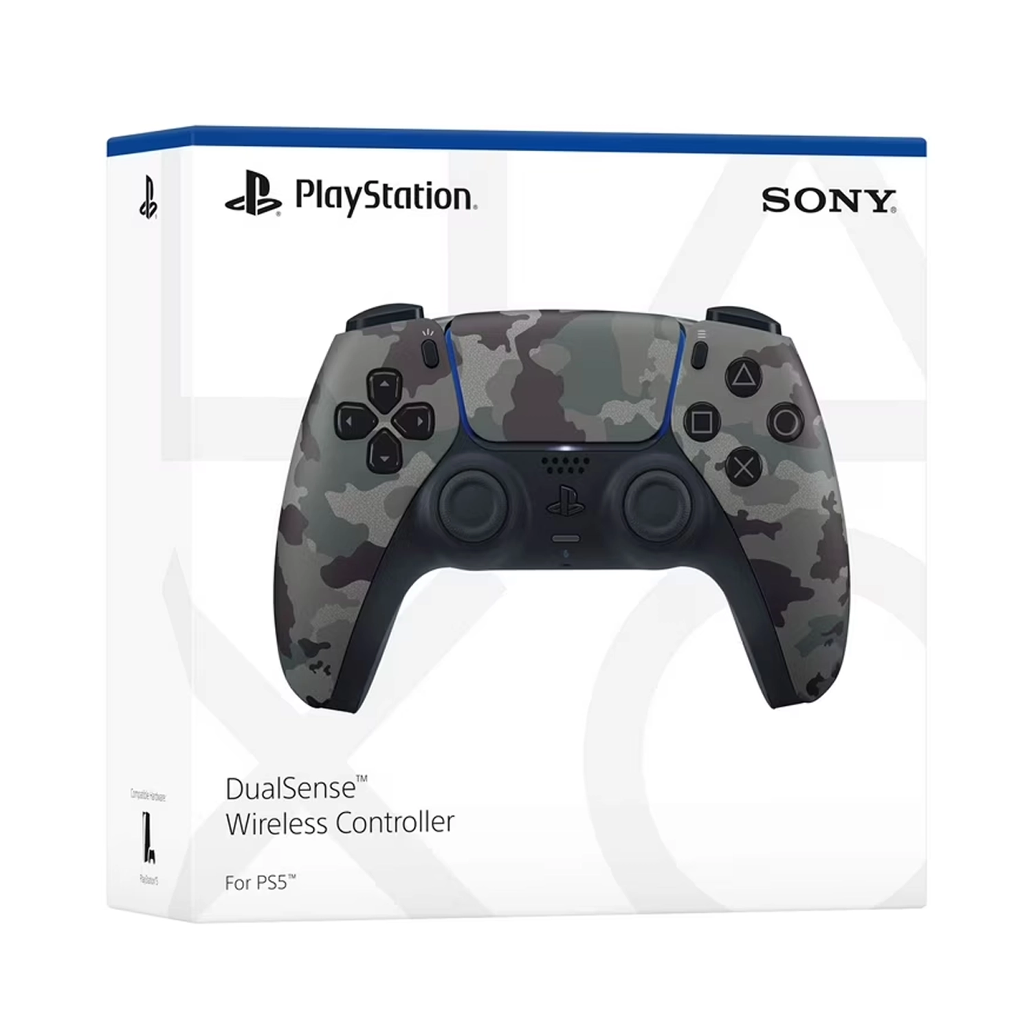 Геймпад Sony DualSense Gray Camouflage (серый камуфляж) (PS5)