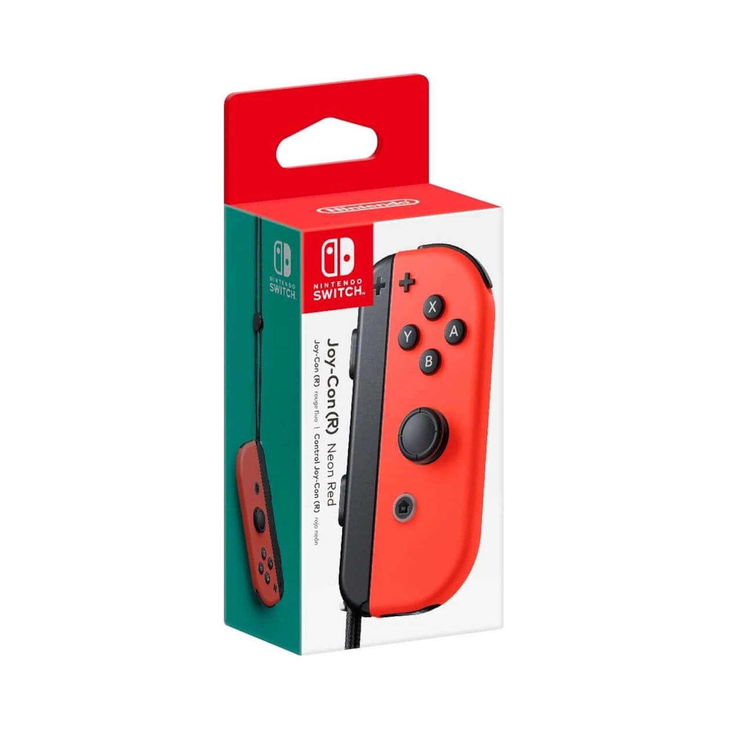 Контроллер Joy-Con Neon Red (R)