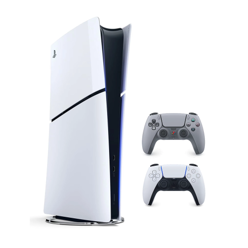 Игровая приставка Sony PlayStation 5 Slim Digital Edition (PS5 Slim) + 2 геймпад 30th Anniversary
