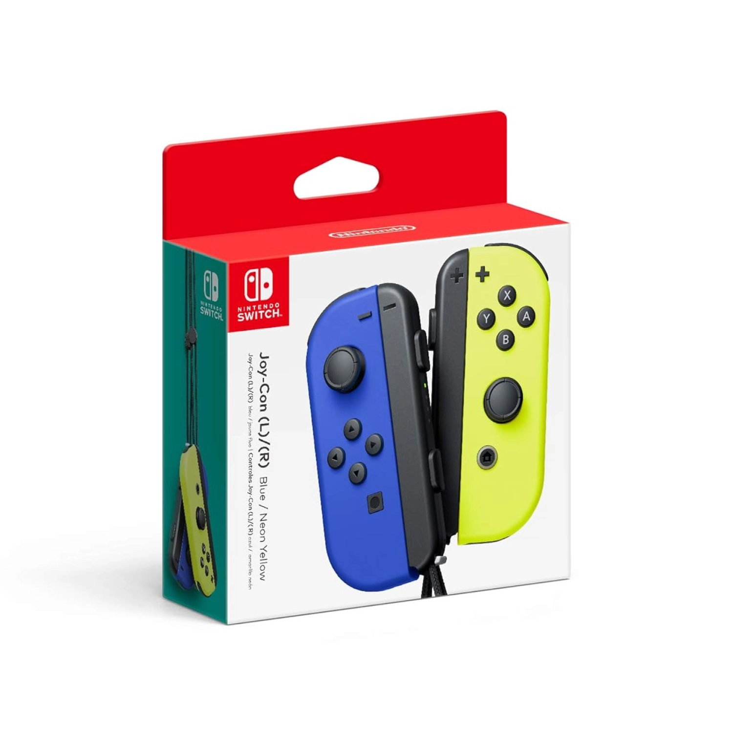 Контроллеры Joy-Con Blue/Neon Yellow