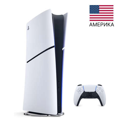 Игровая приставка Sony PlayStation 5 Slim Digital Edition 825GB SSD (PS5 Slim, CFI-2115B, USA)