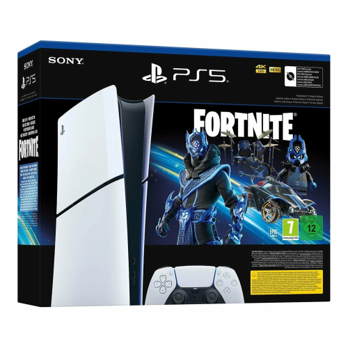 Игровая приставка Sony PlayStation 5 Slim Digital Edition Fortnite Cobalt Star (PS5 Slim)
