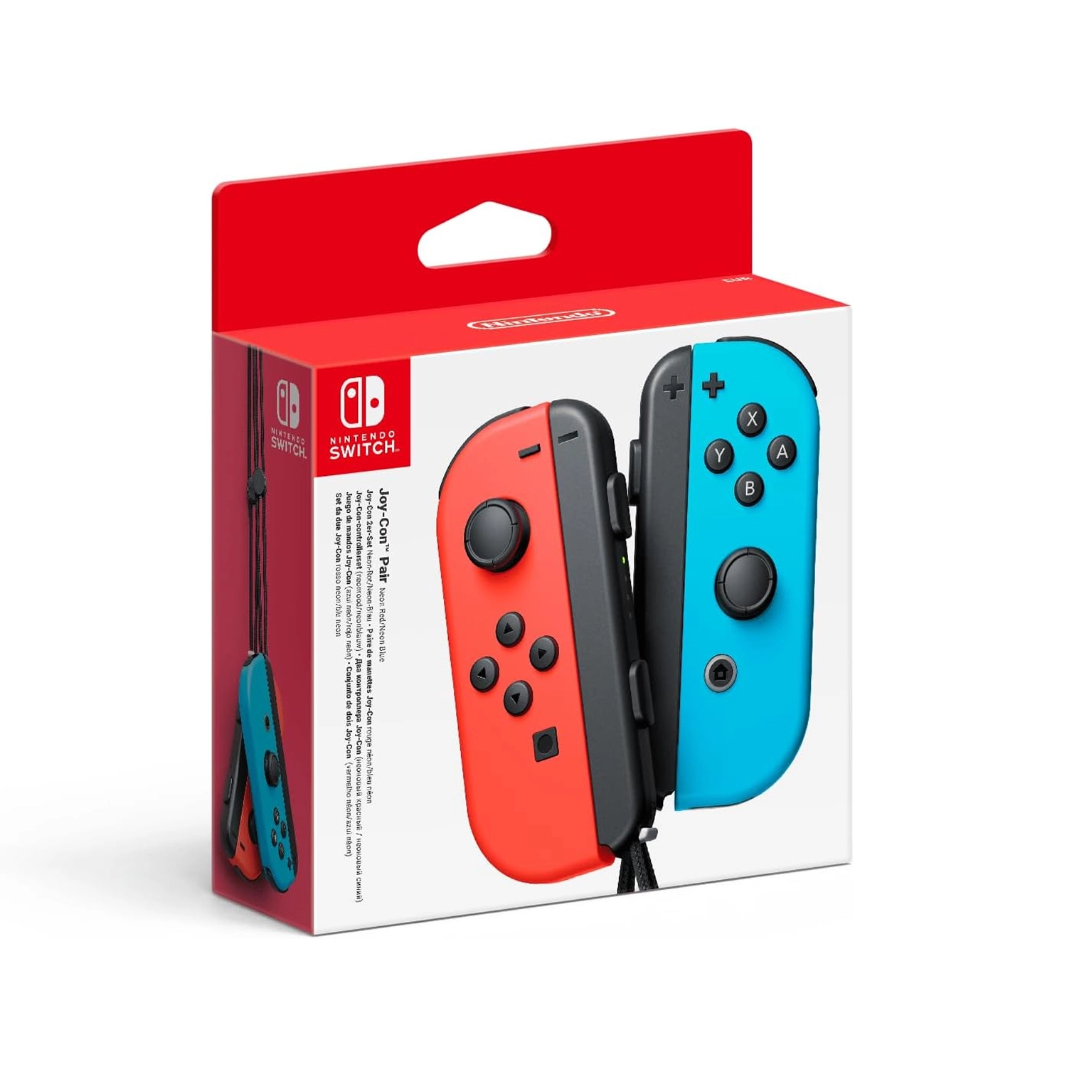 Контроллеры Joy-Con Neon Red/Neon Blue