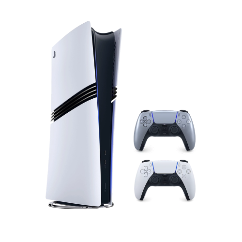 Игровая приставка Sony PlayStation 5 Pro (PS5 Pro) + 2 геймпад Sterling Silver