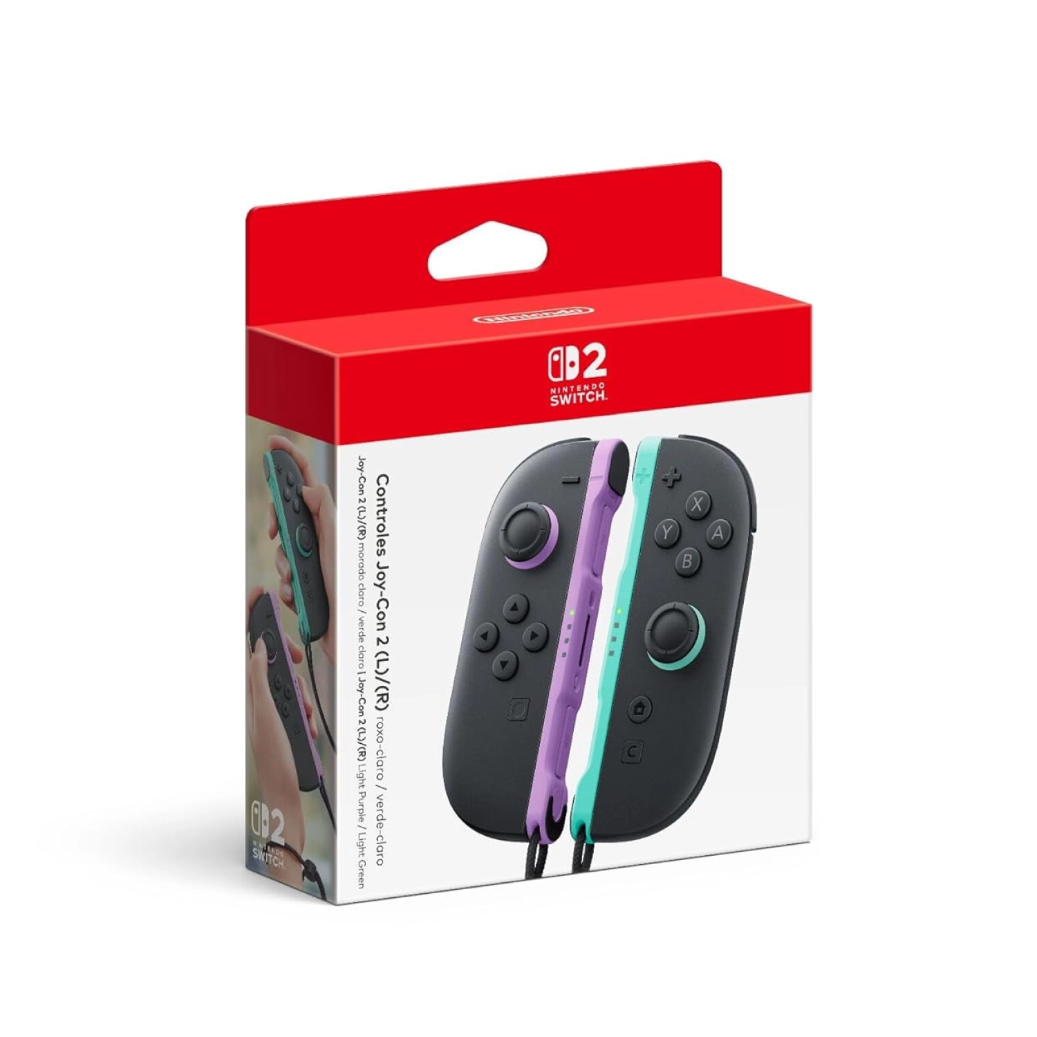 Контроллеры Joy-Con 2 Light Purple/Light Green