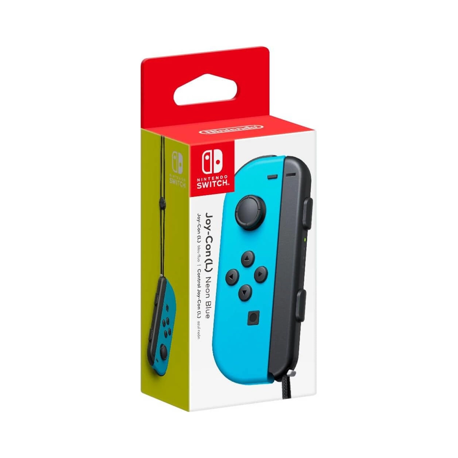 Контроллер Joy-Con Neon Blue (L)