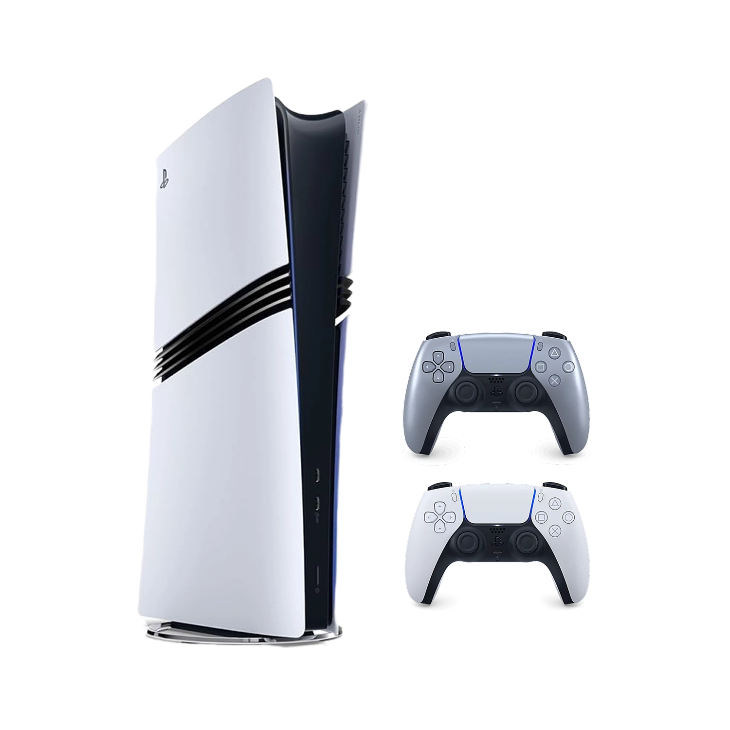 Игровая приставка Sony PlayStation 5 Pro (PS5 Pro) + 2 геймпад Sterling Silver