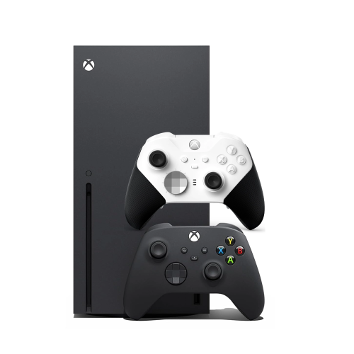 Microsoft Xbox Series X + 2 геймпад Elite Series 2 Core White