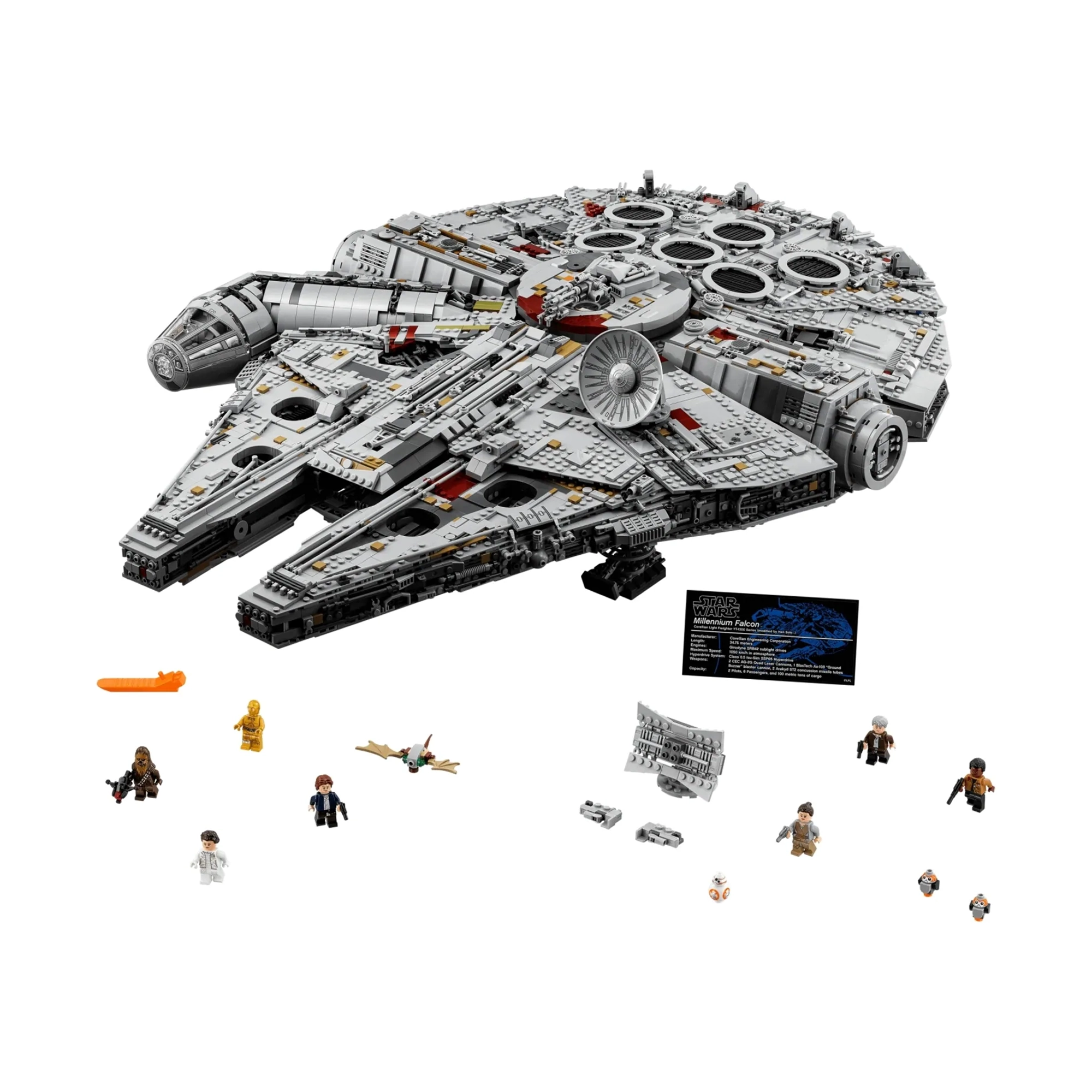 Конструктор LEGO Star Wars Millennium Falcon (75192)
