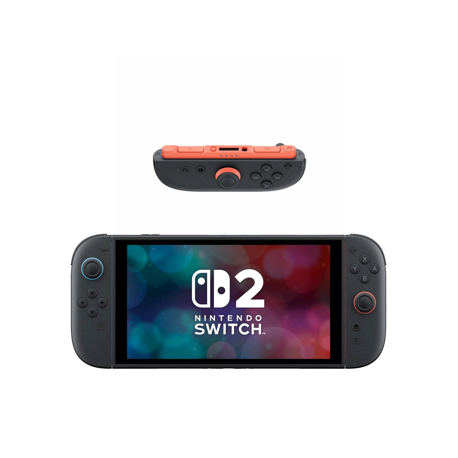 Игровая приставка Nintendo Switch 2 + Joy-Con 2 Light Red (R)