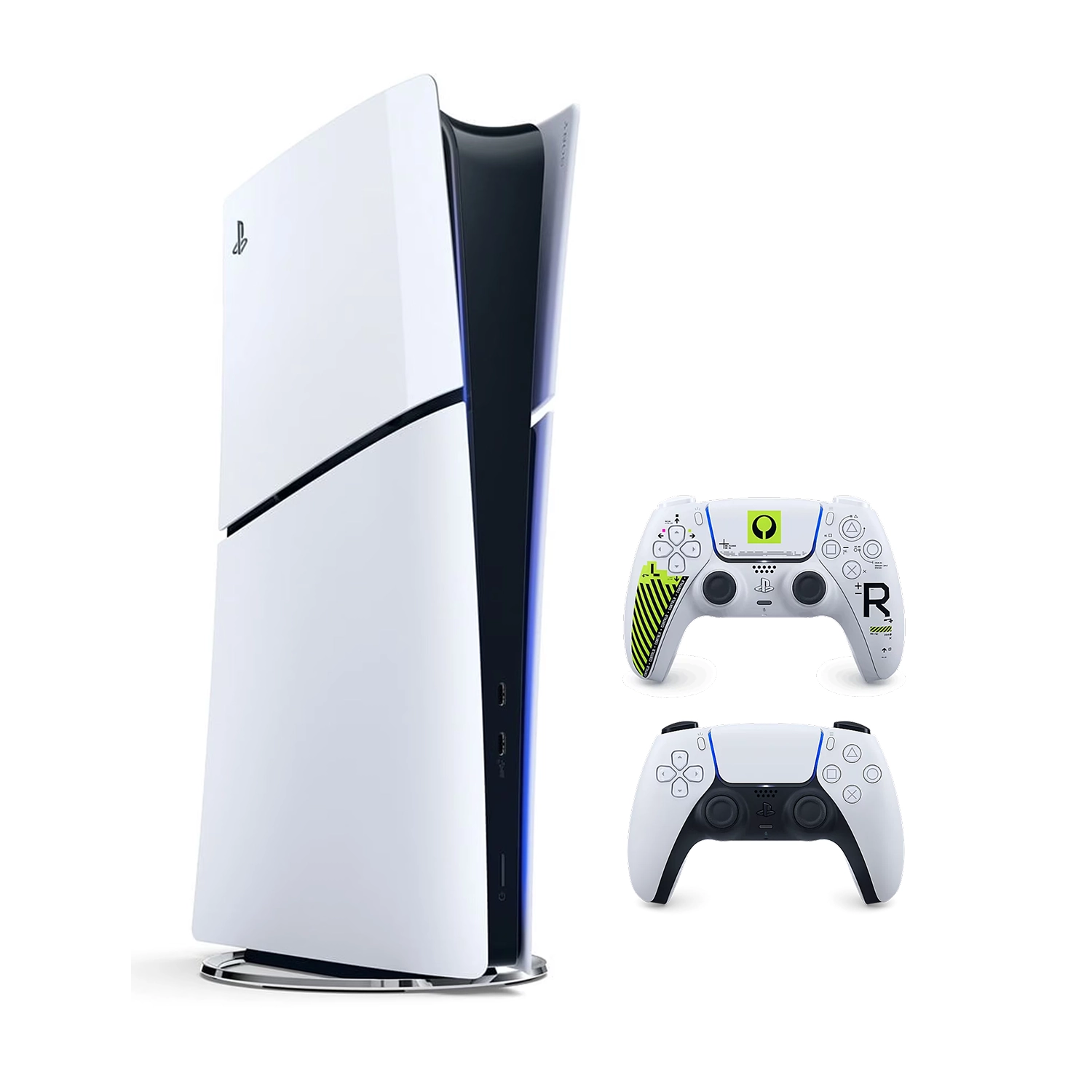 Игровая приставка Sony PlayStation 5 Slim Digital Edition (PS5 Slim) + 2 геймпад Marathon