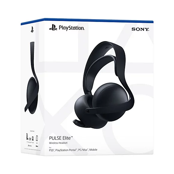 Беспроводные наушники с микрофоном Sony Pulse Elite Midnight Black