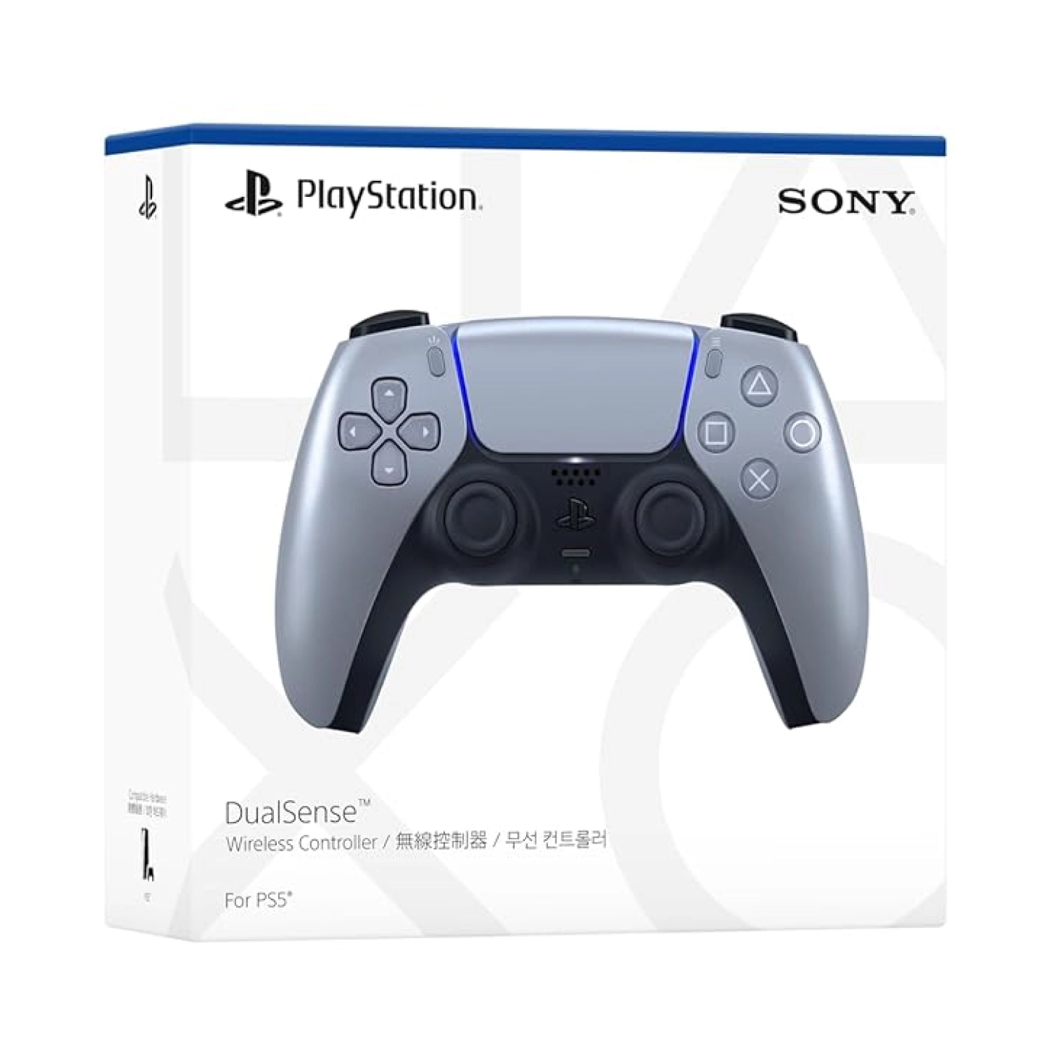 Геймпад Sony DualSense Sterling Silver (серебристый) (PS5)