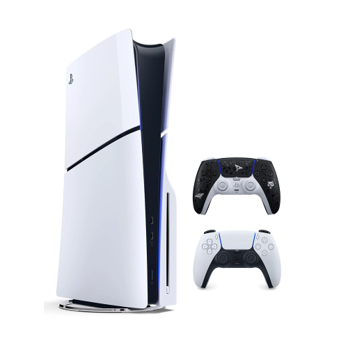 Игровая приставка Sony PlayStation 5 Slim (c дисководом) (PS5 Slim) + 2 геймпад The Last of Us