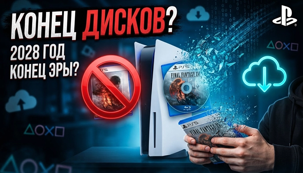 Sony планирует отказаться от дисков?