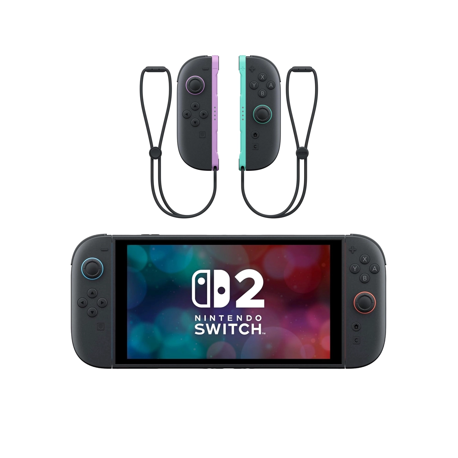 Игровая приставка Nintendo Switch 2 + Joy-Con 2 Light Purple/Light Green