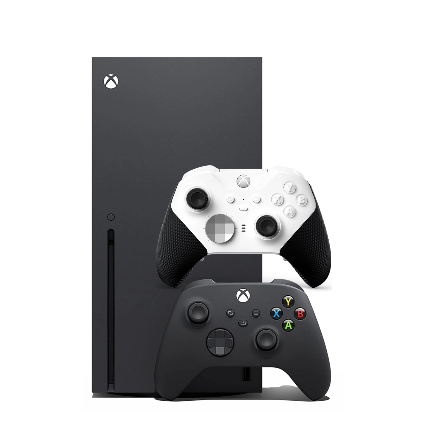 Microsoft Xbox Series X + 2 геймпад Elite Series 2 Core White