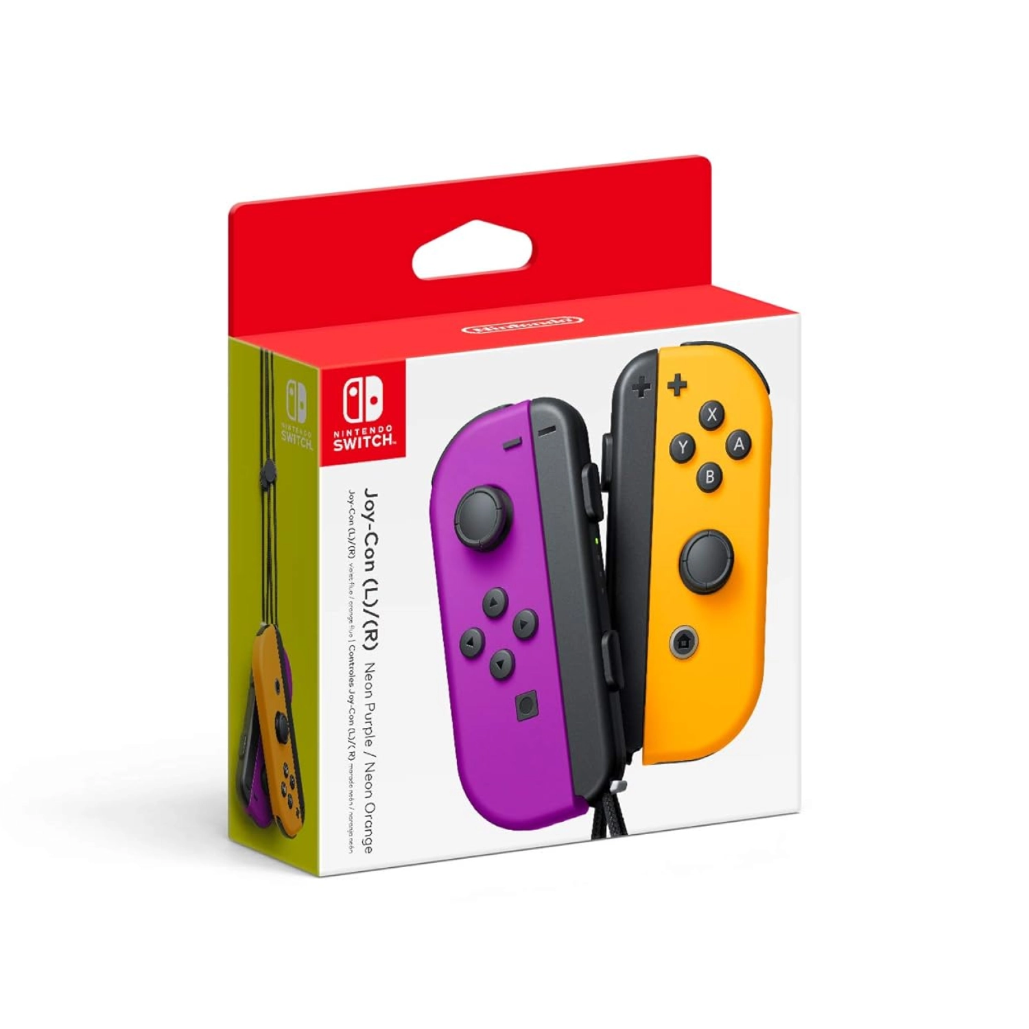 Контроллеры Joy-Con Neon Purple/Neon Orange