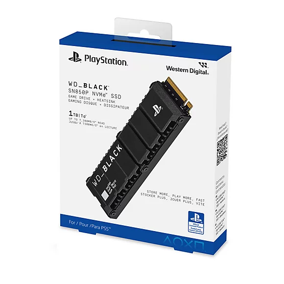 SSD 1TB WD BLACK Internal SN850P NVMe SSD Game Drive