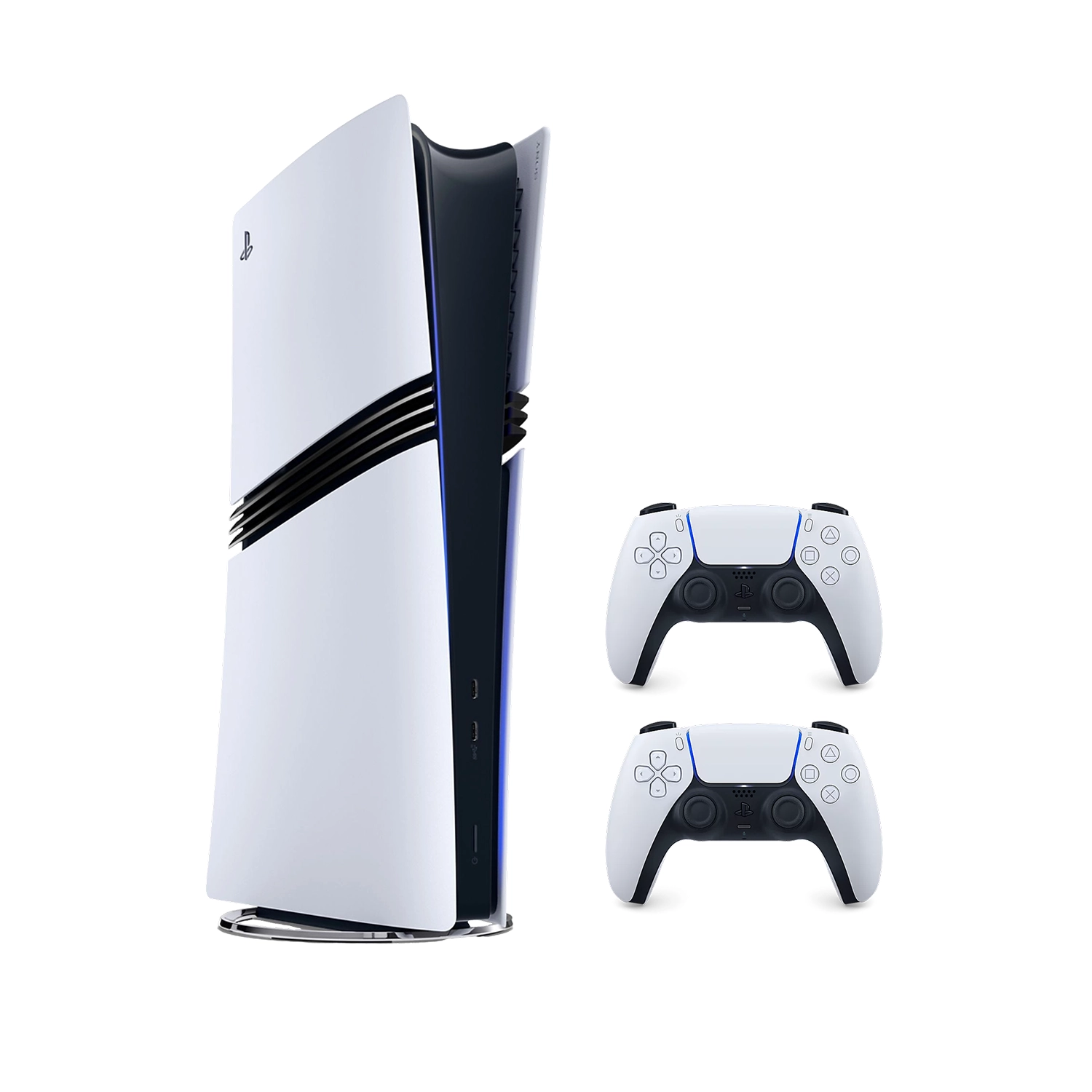 Игровая приставка Sony PlayStation 5 Pro (PS5 Pro) + 2 геймпад White
