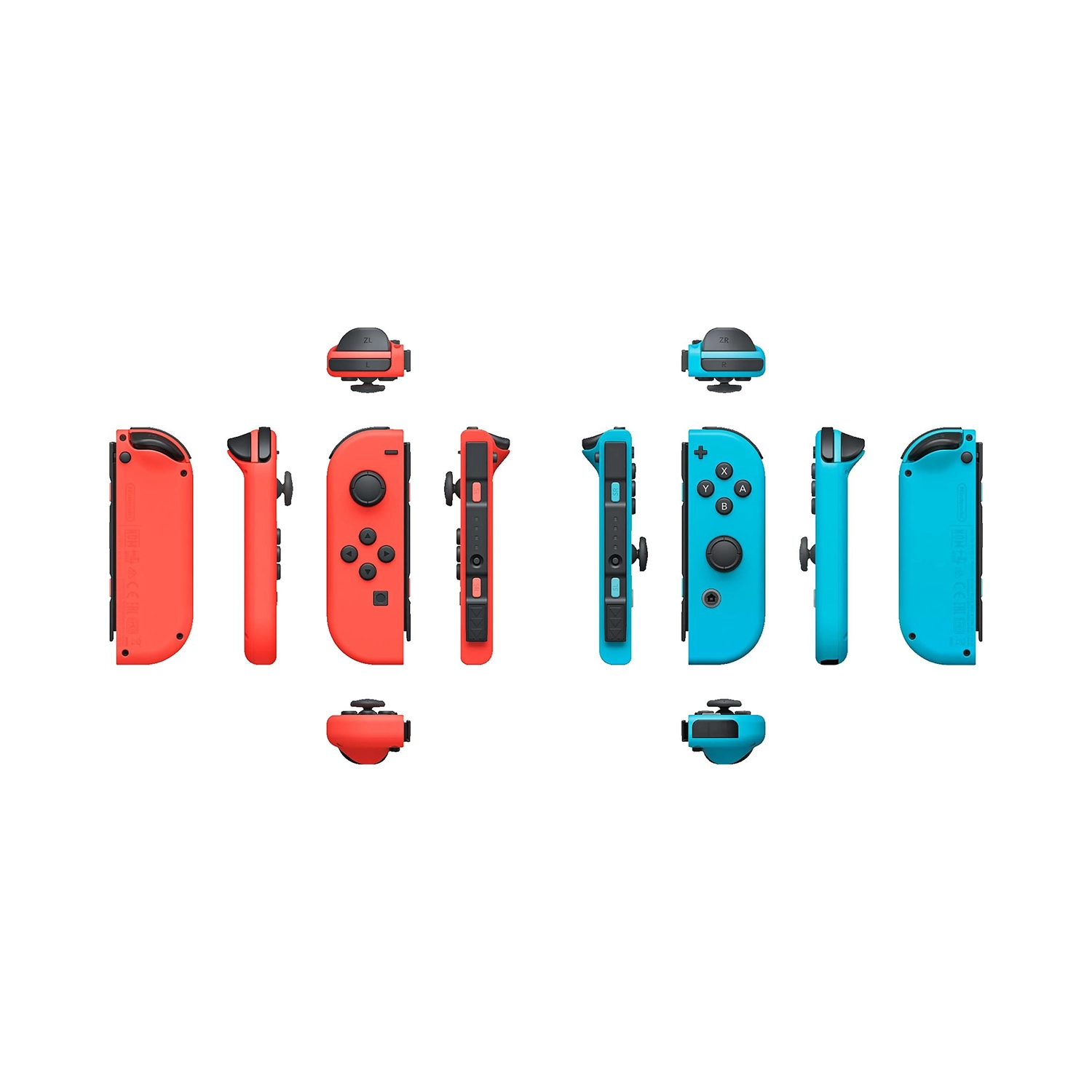 Контроллеры Joy-Con Neon Red/Neon Blue
