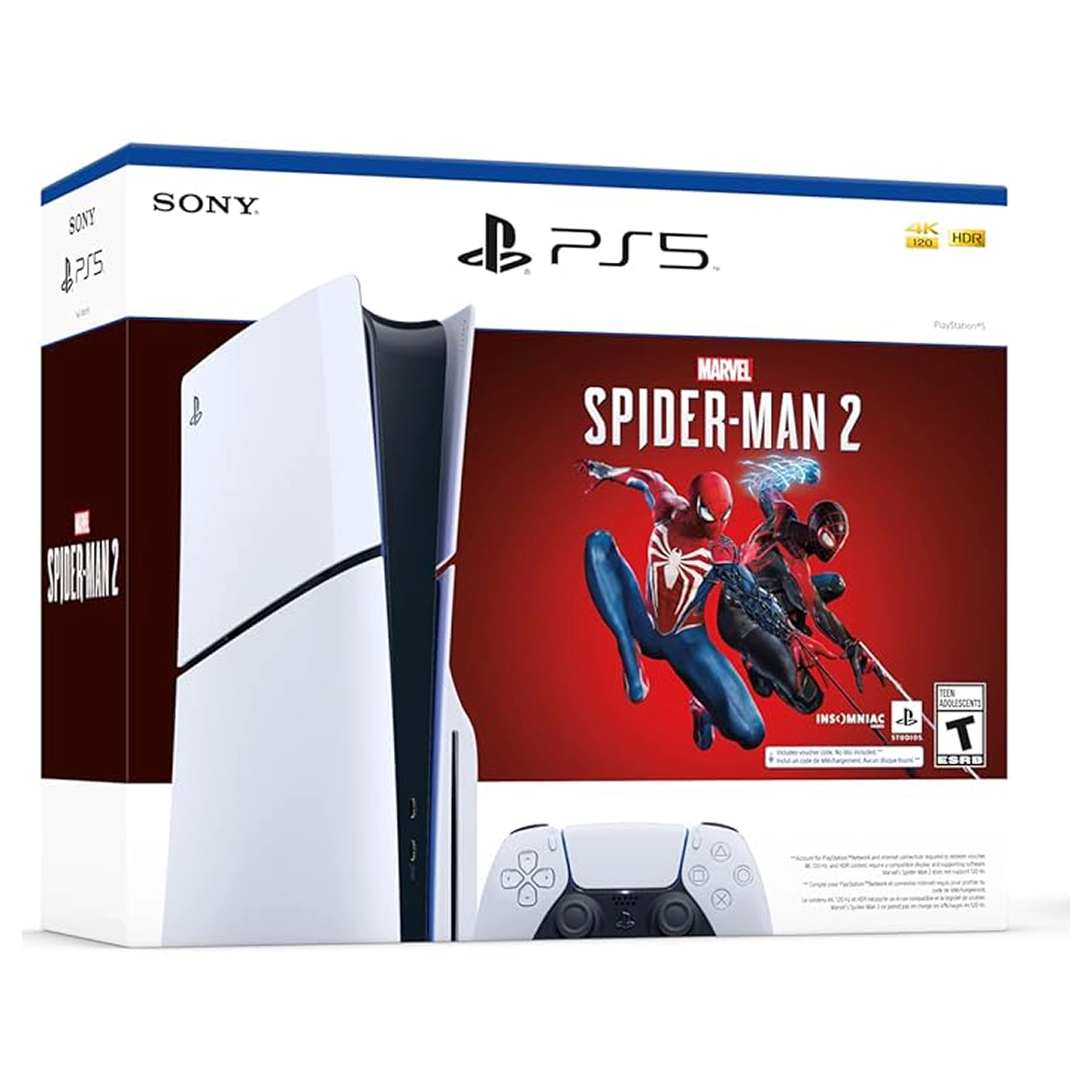 Игровая приставка Sony PlayStation 5 Slim Spider-Man 2 (c дисководом) (PS5 Slim)