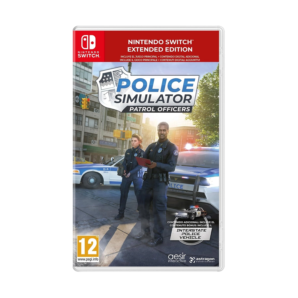 Игра Police Simulator Patrol Officers Extended Edition (Nintendo Switch, русская версия)